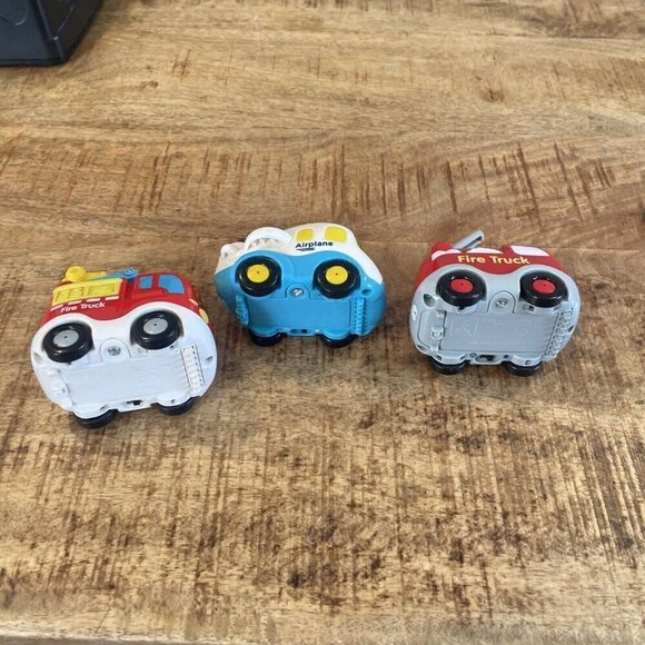 VTech Go Go Smart Wheels Vehicles Lights Sounds Truck Airplane Fire Truck Toy - Picture 8 of 11